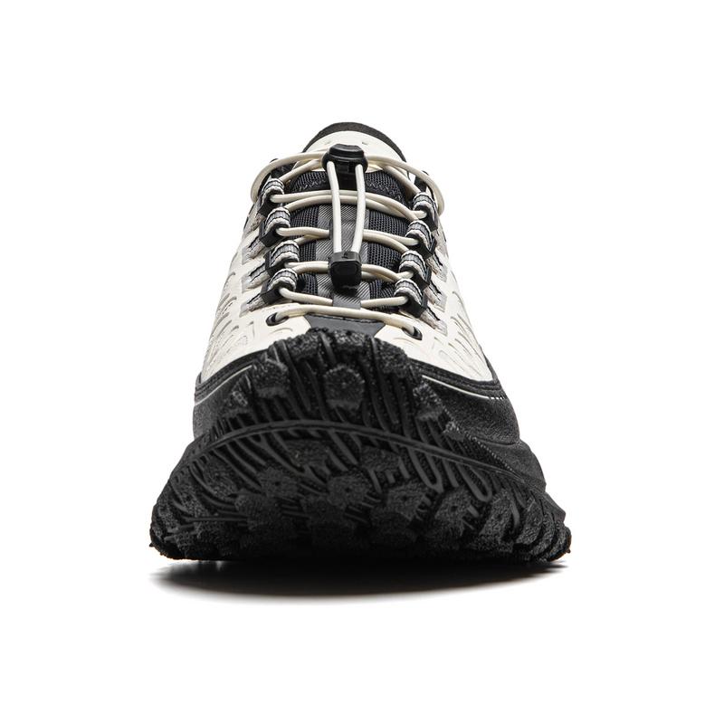 Li Ning Youxia CRC Trend Sports Casual Shoes Unisex Casual Shoes Off-White Black AZGU083-2