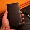 Napa Genuine Leather Flip Case For Infinix Note 12 30 30i 40 40 40S 40X 50 50S 50X G96 Pro Plus NFC VIP 4G 5G Cover Card Cases