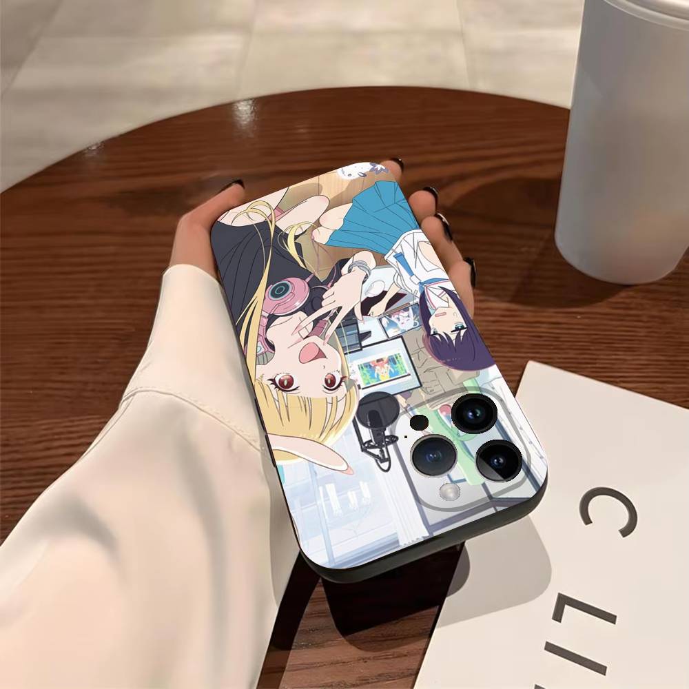 

C-Chou K-Kaguya-Hime! Phone Case For iPhone 17,16,15,14,13,12,11,Pro,X,XS,Max,Plus Soft Black Cover iPhone12PROMAX