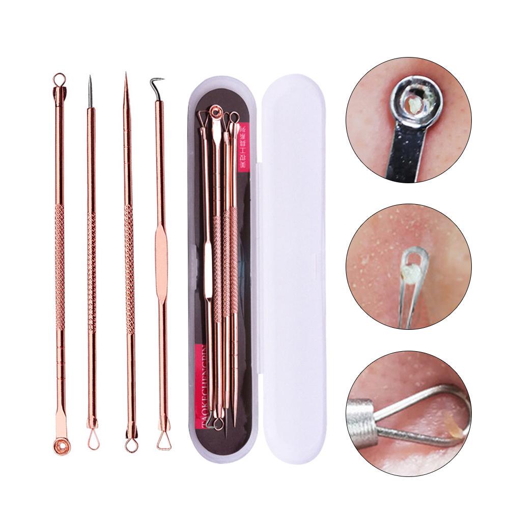Reusable Acne and Blackhead Removal Tools 4pcs