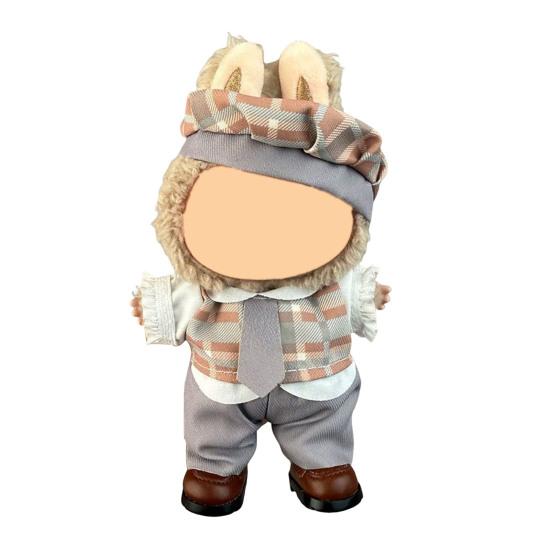 Doll Clothes Set for 17cm Labu-bu Luxury Chic Style Outfit Unique Doll