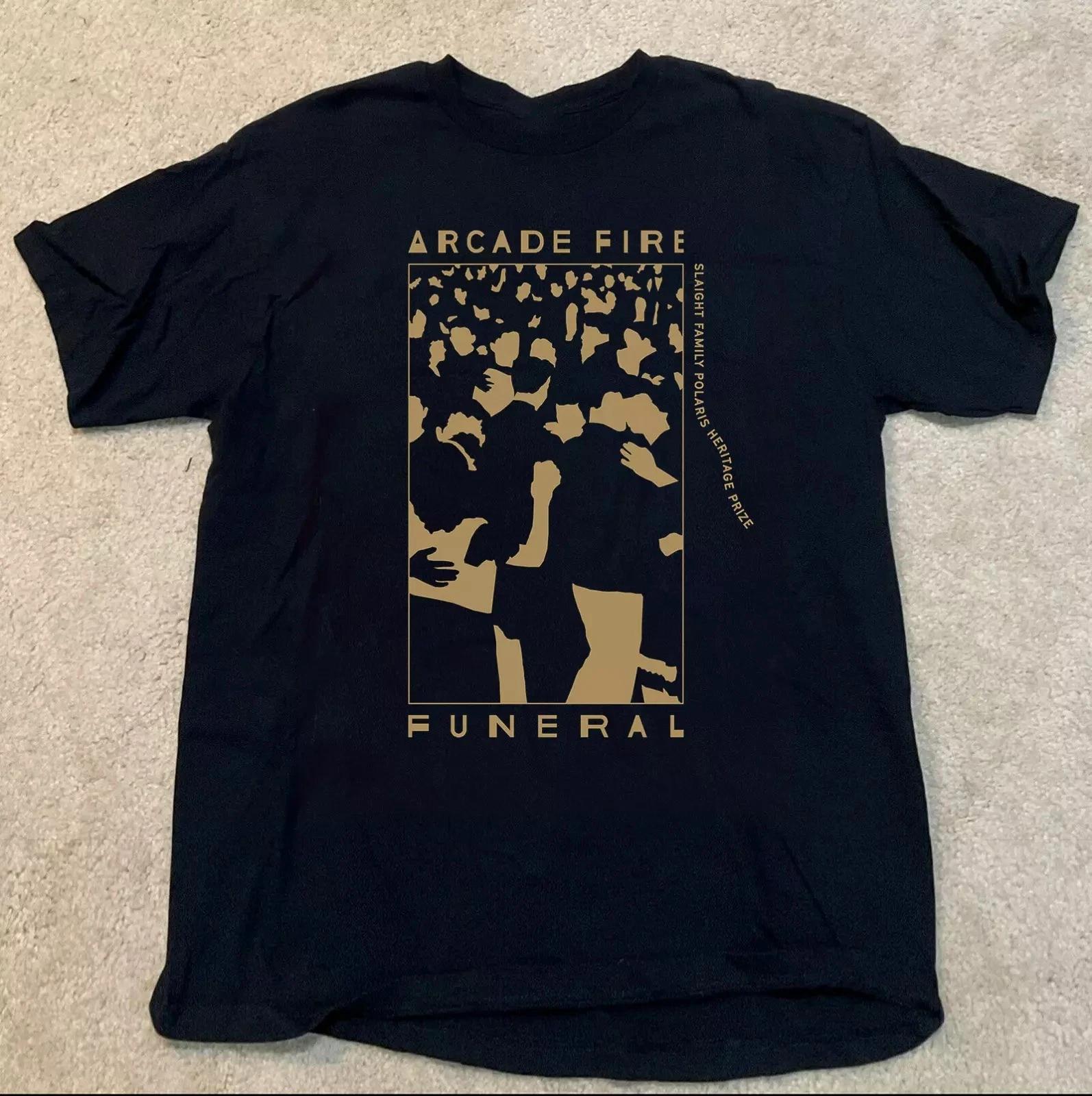 Arcade Fire Band Funeral Album Short Sleeve Unisex T-Shirt S-5XL MC680 XL