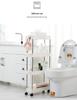 Bathroom & Kitchen Multi-layer Floor-standing Storage Trolley Shelf