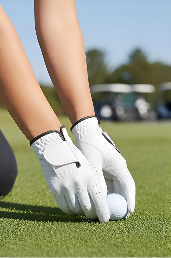 GF-1 Sheepskin Golf Gloves for Men & Women - Wear-resistant, Breathable, Custom Logo