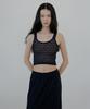 NUAKLE Lace Sleeveless_Charcoal