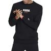 Sweatshirts Men's Black Crew Neck Moderate Regular 598134-01