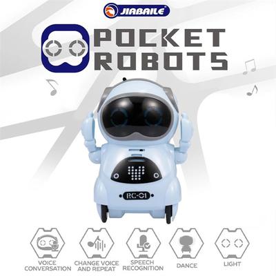 Robot RC parlant, reconnaissance vocale, enregistrement, chant, danse, racontant une histoire, mini robot RC, jouets, cadeau