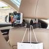 Car Hook Seat Back Mobile Phone Holder - Multi-functional, Invisible, Rear Seat Organizer