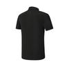 FILA Golf Series Fashion Simple Classic Trendy Personality Sports Casual Versatile Comfortable Knitted Short Sleeve Polo Shirt A11M625111FBK