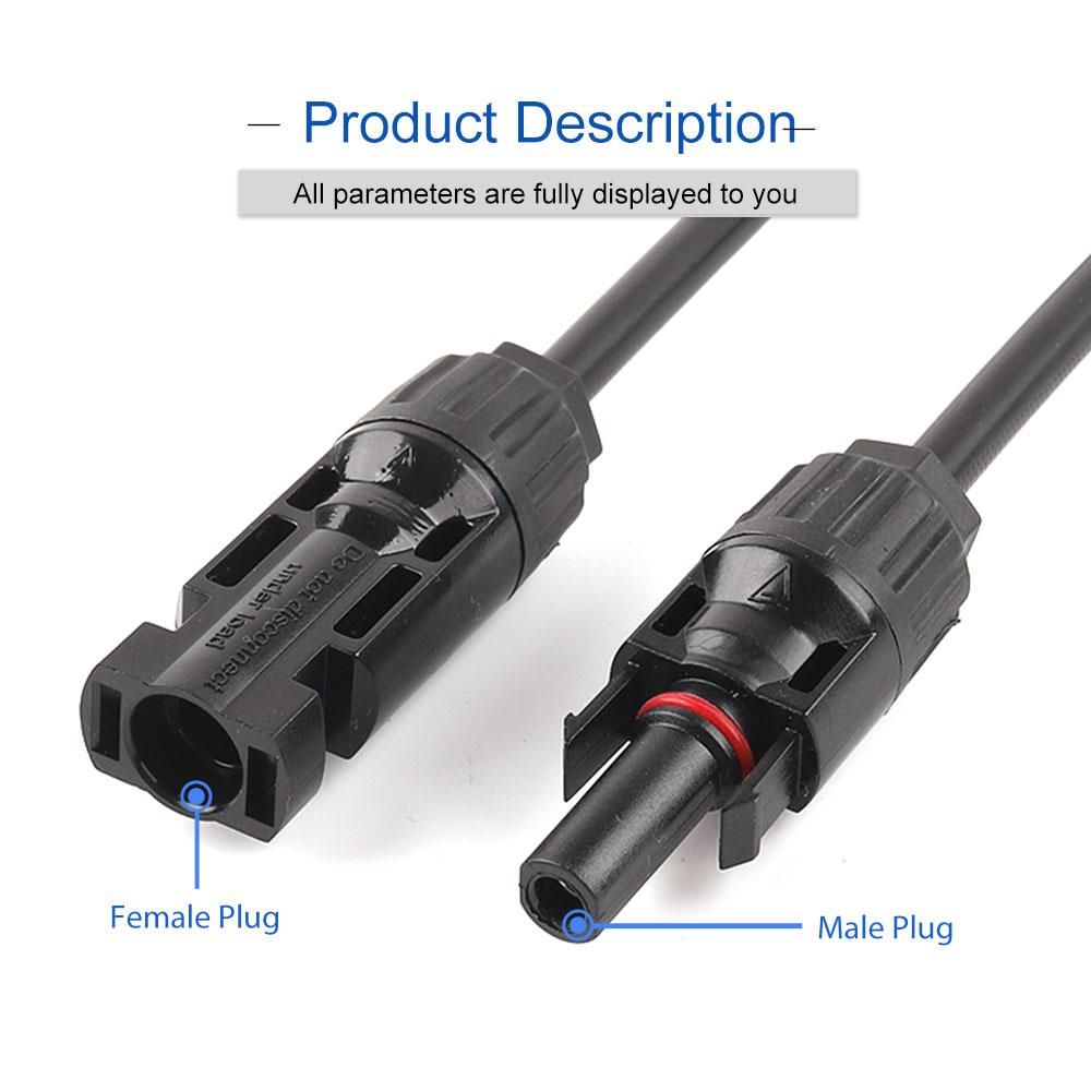 2Y 3Y 4Y PV Connector Parallel Connection Solar System PV Y type Branch Adapter Solars Panel Cable Connector With 1000V 30A