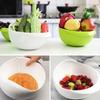 Cesto Scolariso multiuso e Scolapasta per Frutta e Verdura con Manico Organizer per la Casa Gadget da Cucina Accessori