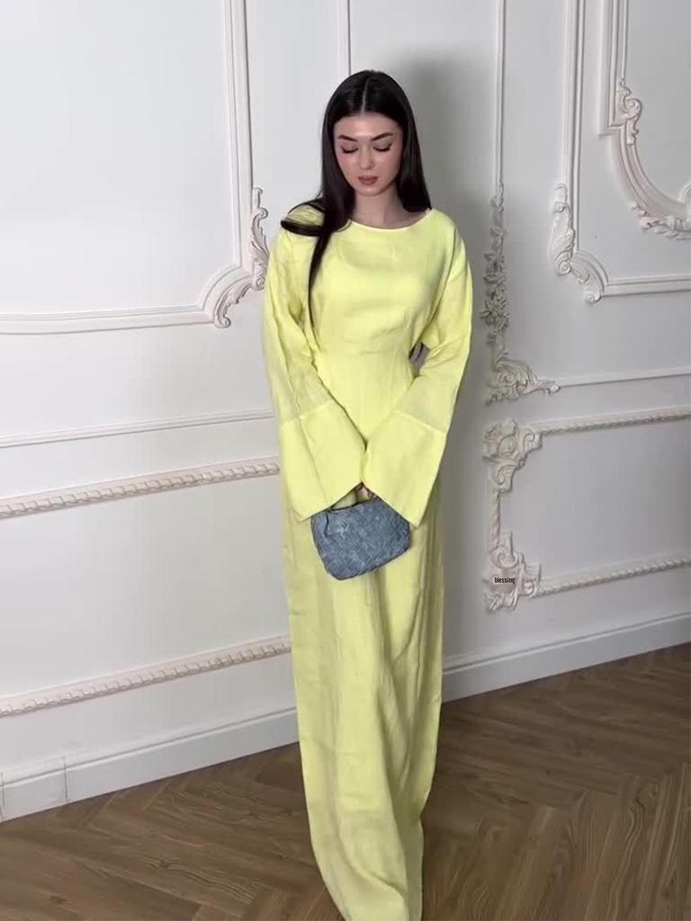 2025 French Niche Elegant Waist-Cinching Summer Dress