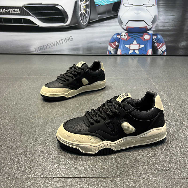 Fashion Low Round Tip Man Sneakers Loafers Sport Man Shoes Yellow Imported Sheos Loffers New Best Selling 2025elegant Tene Trnis
