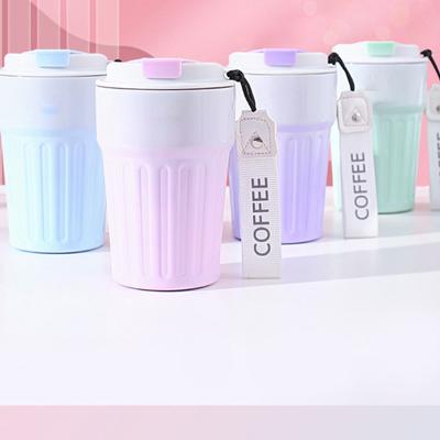 Fresh-keeping Lightweight Useful 400ml/500ml Heat-Resistant Camping Insulated Water Bottle Thermo Cup Juice Cup