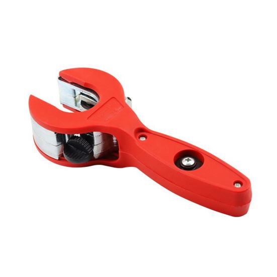 Ratcheting Tubing Cutter Compact Size Pipe Cutter with Replaceable Steel Blades DIY Pipe Cutting Tool Portable Ratchet Cutter