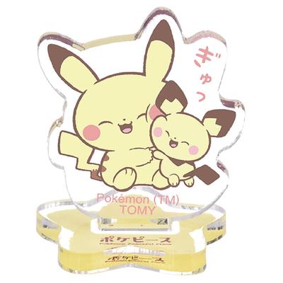 Pocket Monster Pokemon Poke Piece Chokonto Mini Acryl Ständer BOX ~Peace Life~