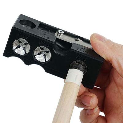 Pool Cue Tip Shaper Billiard Shaping Tool Maintenance Polish Accessories Repair Kit for Snooker