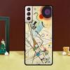 Wassily Kandinsky Abstract Artistic Case For Samsung Galaxy S23 S22 Ultra S21 Ultra S21 FE S9 S10 Note 10 Plus S20 FE Back Cover