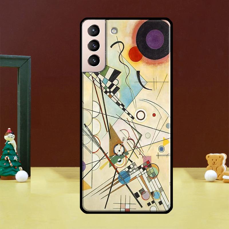 Wassily Kandinsky Abstract Artistic Case For Samsung Galaxy S23 S22 Ultra S21 Ultra S21 FE S9 S10 Note 10 Plus S20 FE Back Cover
