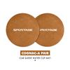 For KIA 2pcs Car Coaster Water Cup Bottle Holder Anti-slip Pad Mat Sportage Ceed Sorento Niro Cadenza Proceed Sephia