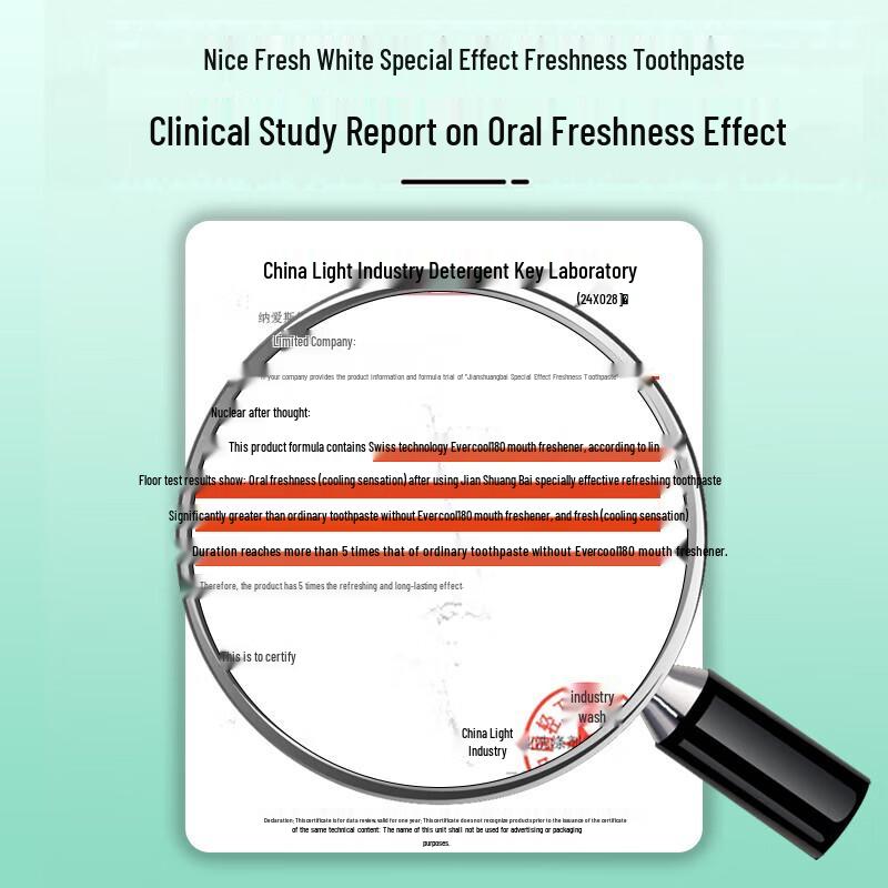 Nice Men's Whitening Toothpaste Twin Pack