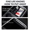 Car Central Control Crystal Box Silicone Water Cup Holder Storage Box For Tesla Model 3/Y 2021-2022 Auto Interior Accessories