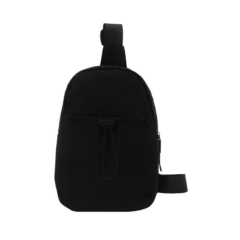 

New literary mini mobile phone bag niche casual fashion multilayer shoulder bag trendy messenger bag чёрный