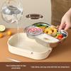 ZISIZ Stainless Steel Insulated Microwaveable Lunch Box