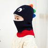 Cute Bear Fox Kids Beanie Hats Neck Protect Winter Knit Hat Child Girls Earflap Caps