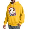 Men's Hooded Sweatshirt, Contrasting Color Sweatshirt, Sports   Casual Jacket
