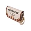 Burberry Note Adjustable Shoulder Strap Horseferry Print Calfskin Trim Messenger Bag Women Shoulder Bag 80302491