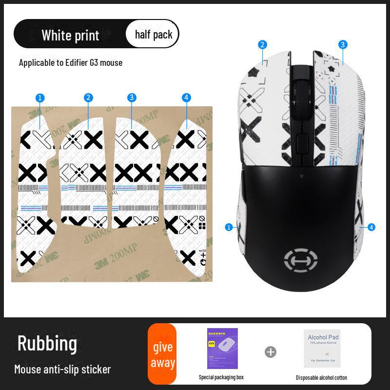 Edifier G3/G3M Anti-Rutsch- und Schweißabsorbierende Mausaufkleber