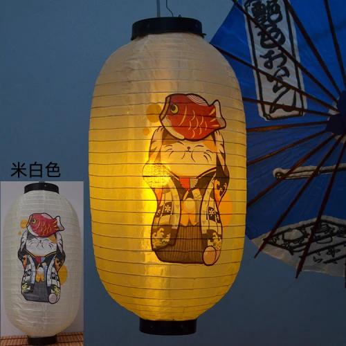 

Водонепроницаемые фонарики Lucky Cat в японском стиле Саке Изакая Суши Ламиан Лапша Кухня Ресторан Реклама Праздник Декоративный 10inch