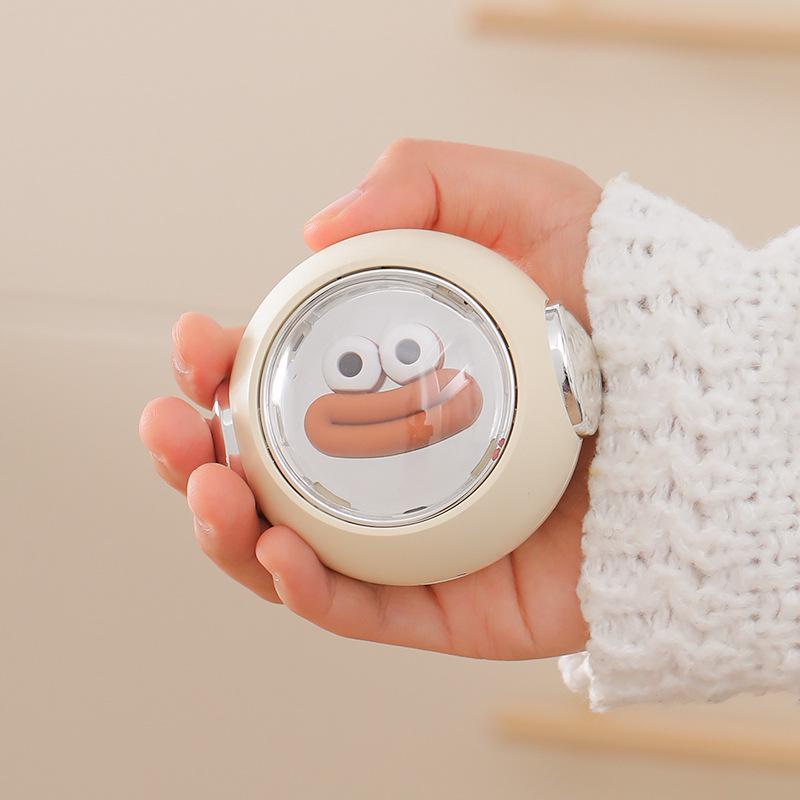 Cartoon Mini Hand Warmer: Cute, Portable, Rechargeable Electric Warmer for Babies and Pets.