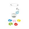 6Pcs Silicone Wine Glass Cup Marker Labels Recognizer Party Drinker Marker