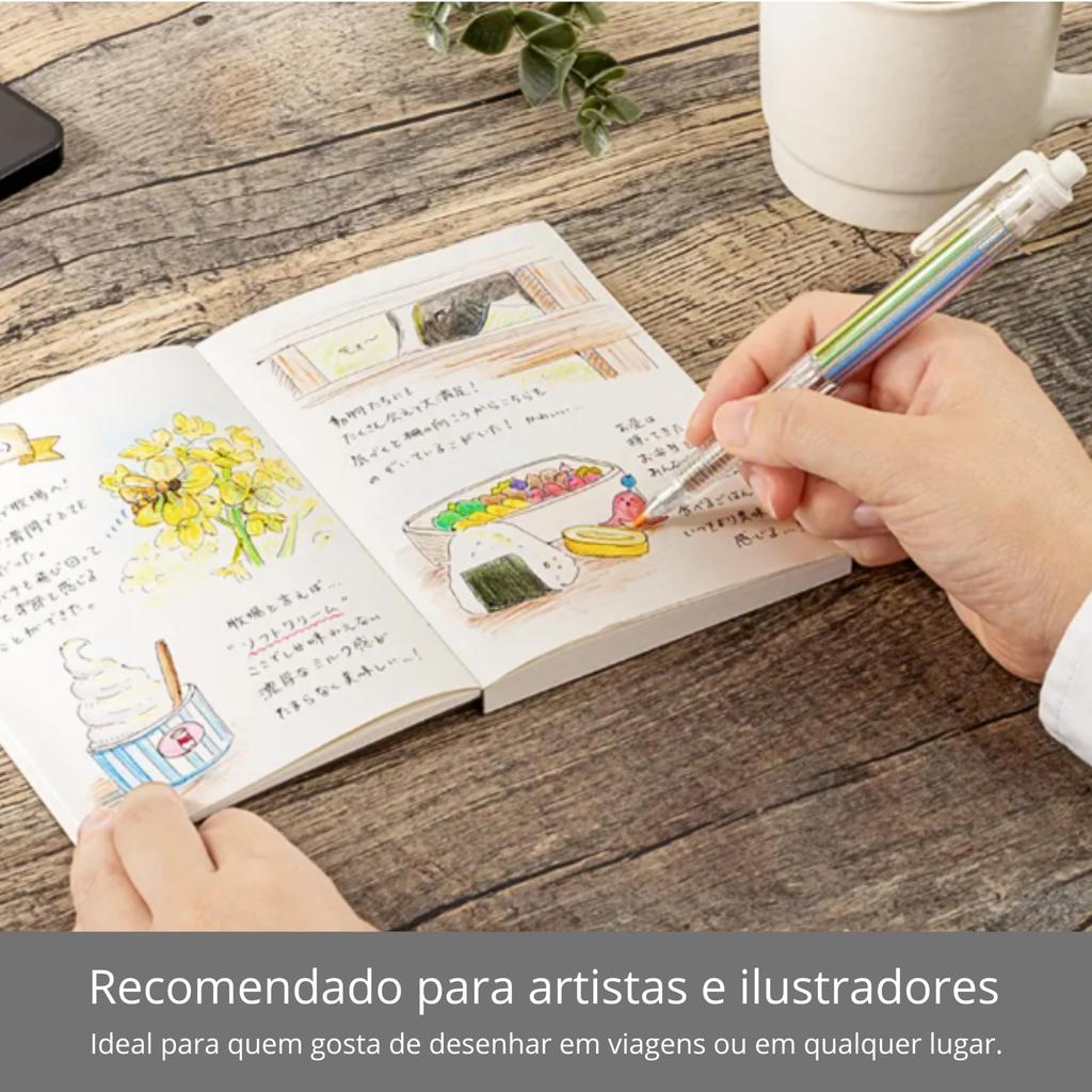 Pentel Art Multi 8 Färger XPH804 8, Stift,