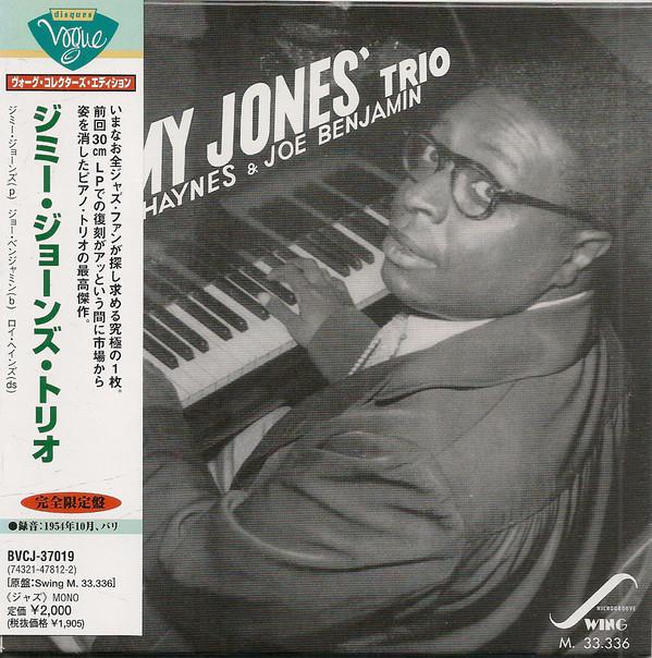 

CD JIMMY JONES TRIO - Jimmy Jones Trio BVCJ37019 Swing 1998 Japan Jazz Used