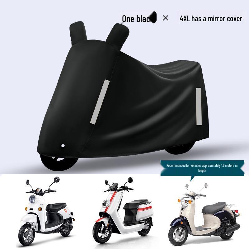 Electric Motorcycle Dustproof & Rainproof Cover Set for Scooters and Battery Cars