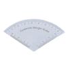Reusable Eyebrow Shaping Ruler Adjustable Makeup Drawing Guide Eyebrow Design Ruler Portable Makeup Tool for Beginners Pros