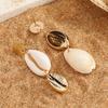 Korean Shell Drop Earrings: Exquisite, Fresh, Versatile Studs for Women
