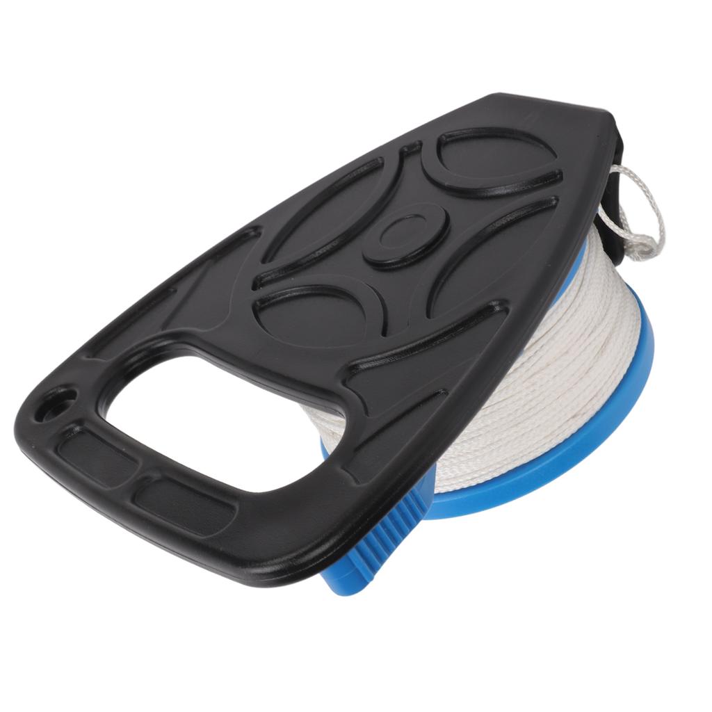 Diving Reels   Rope Spool Finger Reel Multi Purpose with 8300CM White Line for Cave Exile Diving