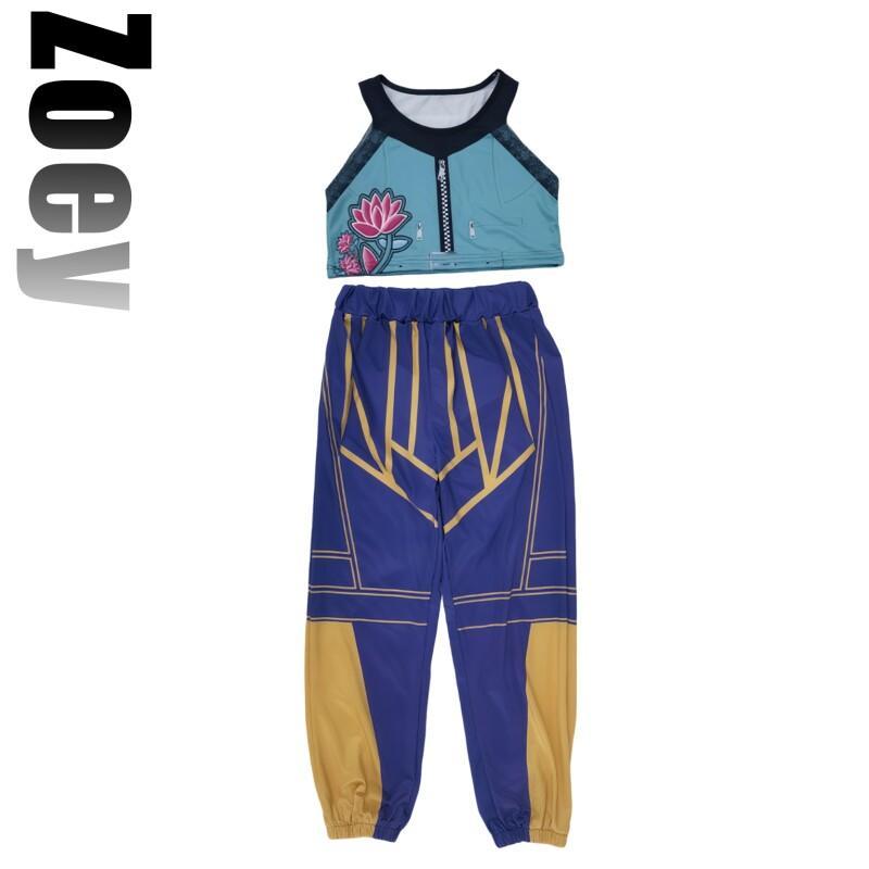 2025 New Movie K-Pop Mira Rumi Zoey Hunters Cosplay Costume Halloween Carnival Demon Stage 3D Printed Pattern Role Play Clothes