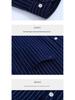 Men's Cotton Oxford Long Sleeve Shirt - Solid Color for Business Casual