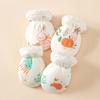 Baby Mittens 0-24Months with Anti-Scratch Protection Winter Thermal Gloves for Newborns Mittens Soft Cotton Baby Hand Covers