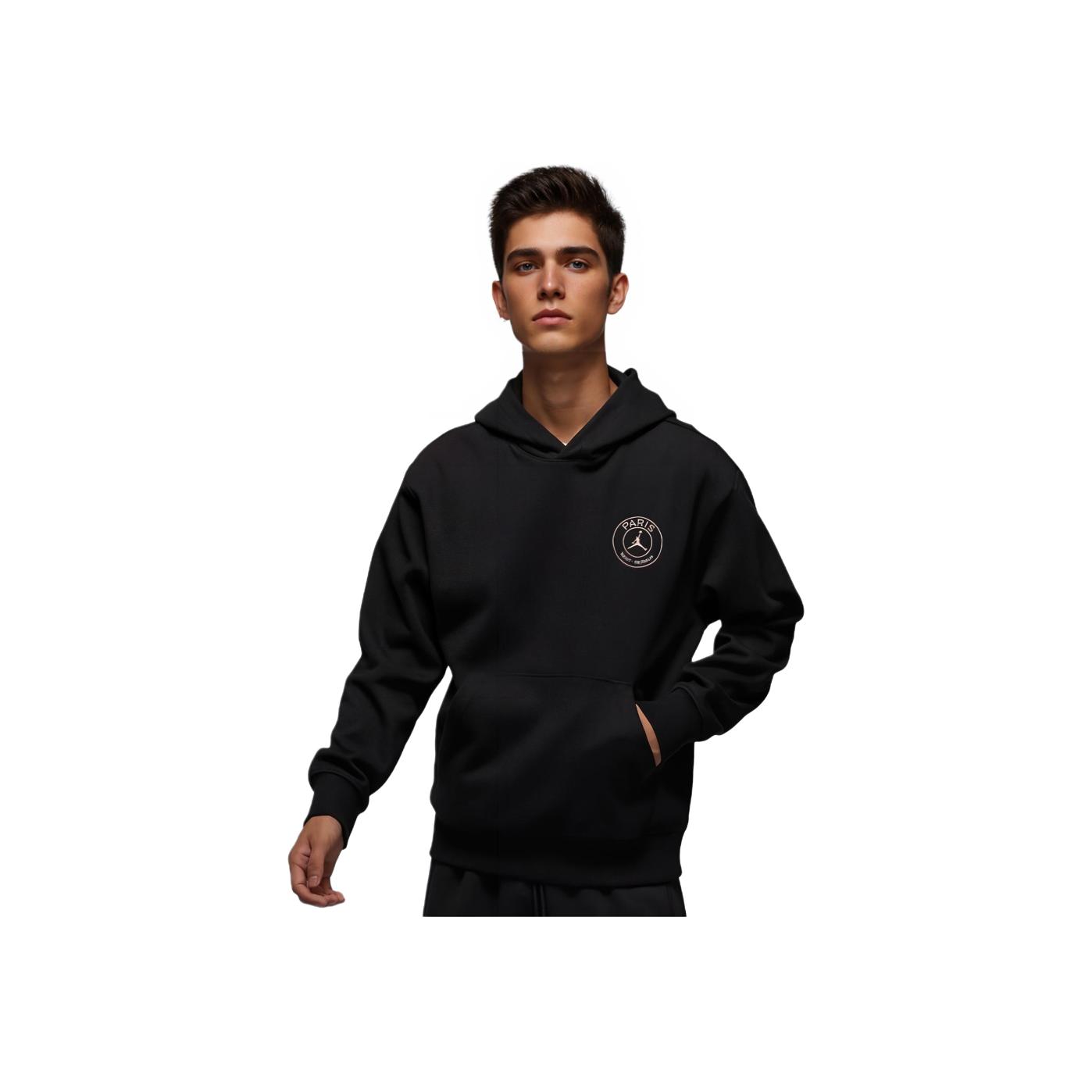 Jordan Paris Saint-Germain Comfortabele Mode Hoodie Heren hoodies Zwart FV7731-045 XL