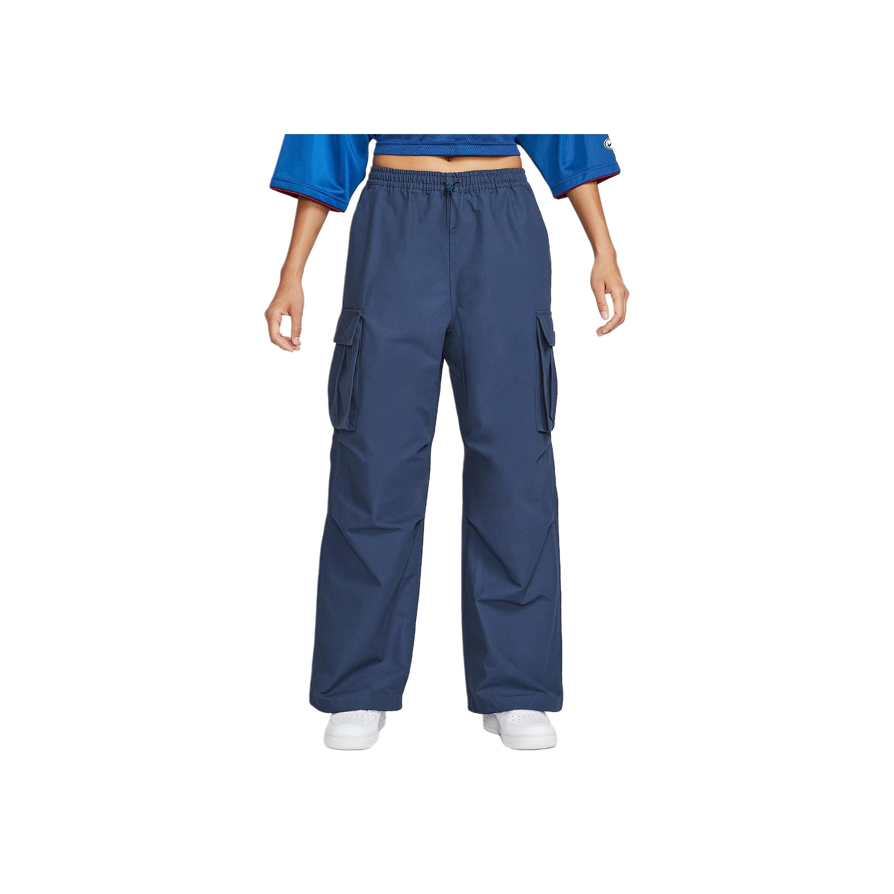 

Nike Однотонные брюки карго свободного кроя с эластичной талией Женские брюки HV1967-410 XL