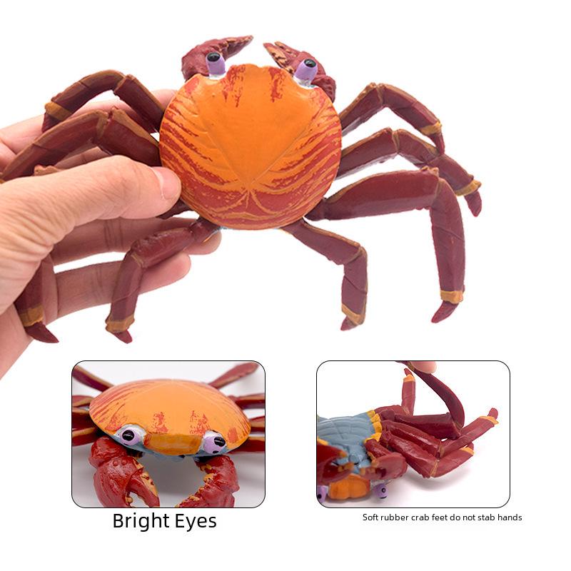 Cross-Border Marine Simulation Toy: Crab & Lobster Models for Kids