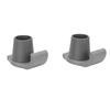 Walker Skis Glides   Fit Non Slip Walker Feet Replacement Mobility Aid Accessories Gray