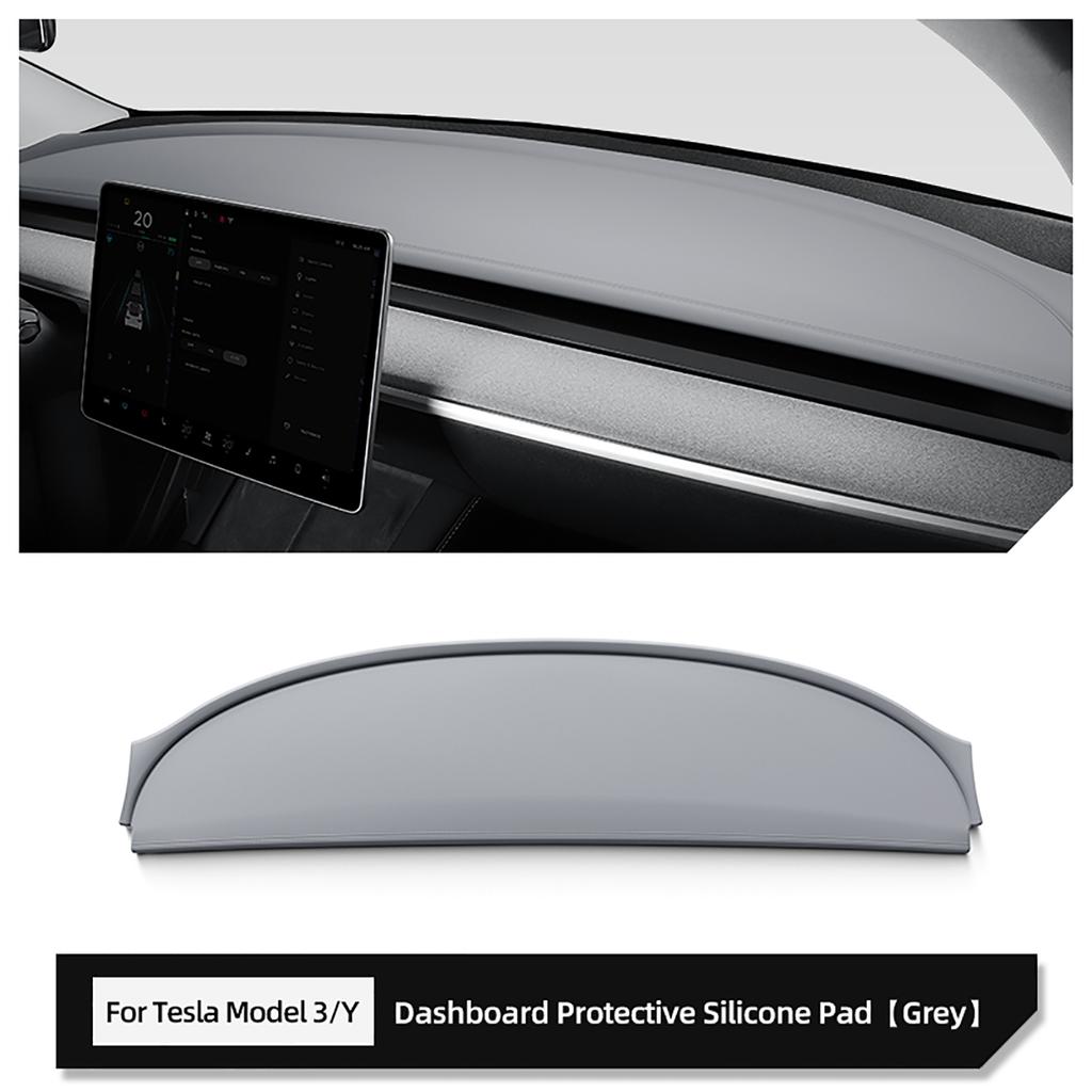 for Tesla Model Y 2025-2025 Car Dashboard Pad Protective Pad Interior Accessories Model3 2025-2025 Instrument Panel Proof Mat