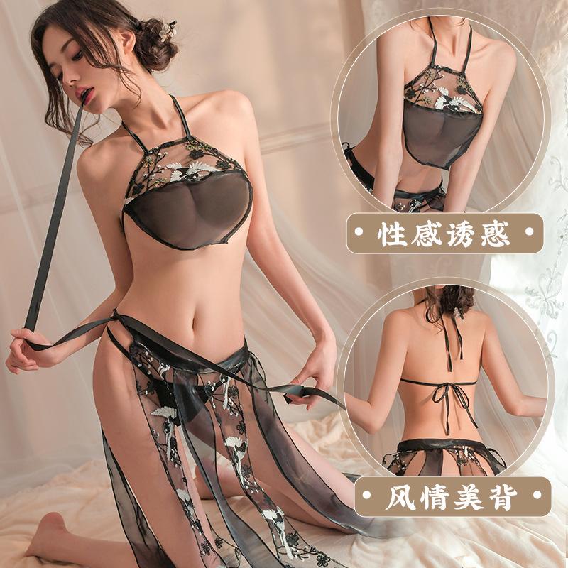 Fan Lei, Sexy Underwear Belly Pocket Bed, Free from the Temptation of Hot Passion Hanfu 570